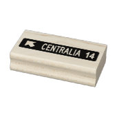 Centralia PA Gummistempel (Stempel)