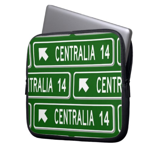 Centralia PA Laptopschutzhülle (Vorderseite Links)