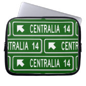 Centralia PA Laptopschutzhülle (Vorderseite)