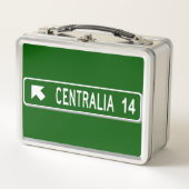 Centralia PA Metall Brotdose (Vorderseite)