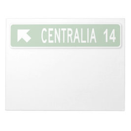 Centralia PA Notizblock