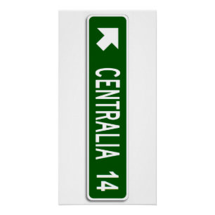 Centralia PA Poster
