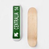 Centralia PA Skateboard (Vorderseite)