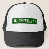 Centralia PA Truckerkappe (Vorderseite)