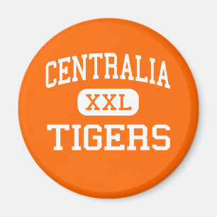 Centralia - Tiger - hoch - Centralia Washington Magnet