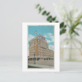 Centralia, WA - Aussicht auf das Hotel Lewis-Clark Postkarte (Stehend Vorderseite)