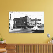 Centralia, WA Town View Main Street Foto Leinwanddruck (Insitu (Wohnzimmer))