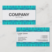 Centre Band - Aqua Blue Festival Visitenkarte (Vorne/Hinten)