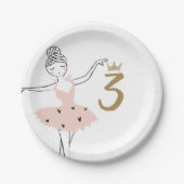 Centre Bühne Geburtstagsparty Pappteller (Vorderseite)