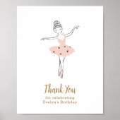 Centre Bühne Geburtstagsparty Poster (Vorne)