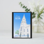 Centre Congregation Church Postcard Postkarte (Stehend Vorderseite)