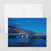 Centre Island Pier Nr. 1 Postkarte (Vorne/Hinten)
