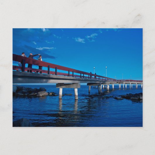 Centre Island Pier Nr. 1 Postkarte (Vorderseite)