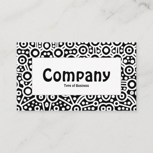 Centre Label - Alien Curcuits II - Schwarz Visitenkarte (Vorderseite)