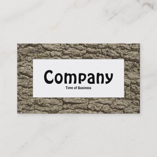 Centre Label - Bark 02 Visitenkarte (Vorderseite)