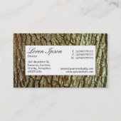 Centre Label - Bark 03 Visitenkarte (Rückseite)