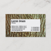 Centre Label - Bark 03 Visitenkarte (Rückseite)