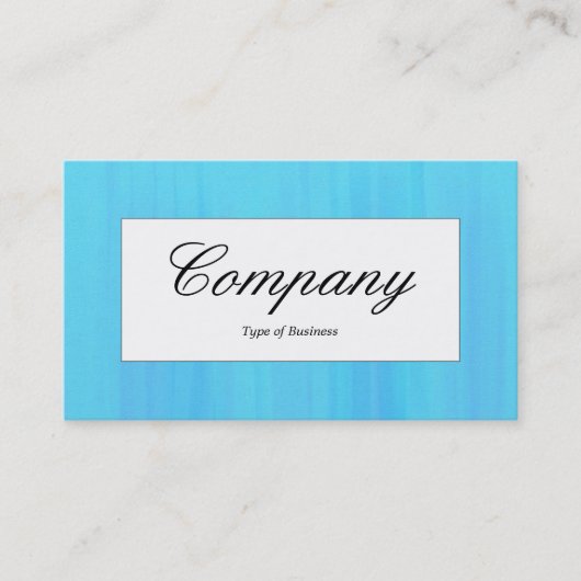 Centre Label - Blauer gestrichene Textur Visitenkarte (Vorderseite)