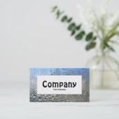 Centre Label - Cooles Wasser II Visitenkarte (Stehend Vorderseite)