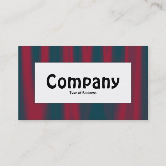 Centre Label - Drapery 02 Visitenkarte (Vorderseite)