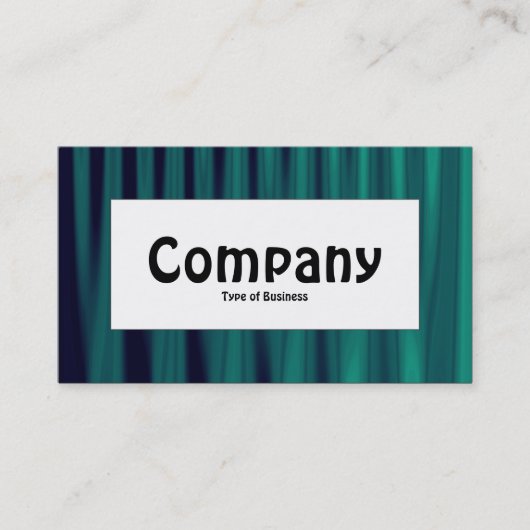 Centre Label - Drapery 03 Visitenkarte (Vorderseite)