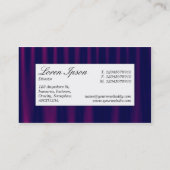 Centre Label - Drapery 04 Visitenkarte (Rückseite)