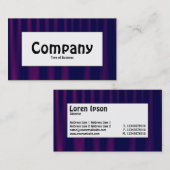 Centre Label - Drapery 04 Visitenkarte (Vorne/Hinten)