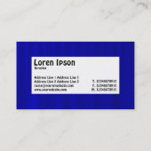 Centre Label - Drapery 05 Visitenkarte (Rückseite)