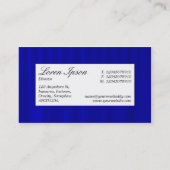 Centre Label - Drapery 05 Visitenkarte (Rückseite)