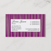 Centre Label - Drapery 06 Visitenkarte (Rückseite)