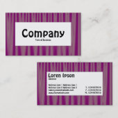 Centre Label - Drapery 06 Visitenkarte (Vorne/Hinten)