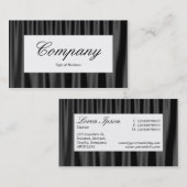 Centre Label - Drapery 07 Visitenkarte (Vorne/Hinten)