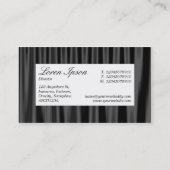 Centre Label - Drapery 07 Visitenkarte (Rückseite)