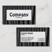 Centre Label - Drapery 07 Visitenkarte (Vorne/Hinten)
