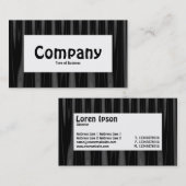Centre Label - Drapery 08 Visitenkarte (Vorne/Hinten)