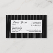 Centre Label - Drapery 08 Visitenkarte (Rückseite)