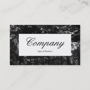 Centre Label - Forest Canopy Visitenkarte
