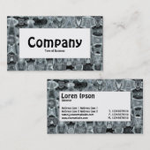 Centre Label - Fraktal Ice Visitenkarte (Vorne/Hinten)
