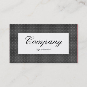 Centre Label - Graue Textur Visitenkarte