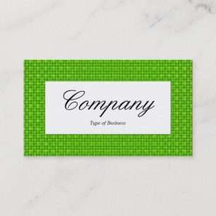 Centre Label - Grüne Textur Visitenkarte