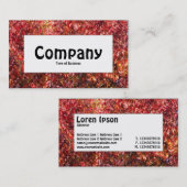 Centre Label - Herbstlemme Visitenkarte (Vorne/Hinten)