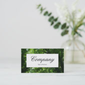 Centre Label - In den Bäumen II Visitenkarte (Stehend Vorderseite)