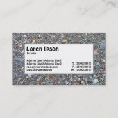 Centre Label - Kieselstrand Visitenkarte (Rückseite)