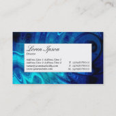 Centre Label - römisches Bad Visitenkarte (Rückseite)