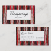 Centre Label - Ruby Flame II Visitenkarte (Vorne/Hinten)