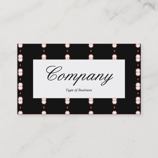 Centre Label - Ruby Lights Visitenkarte (Vorderseite)