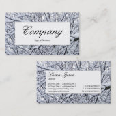 Centre Label - Schneebründe Branchen Visitenkarte (Vorne/Hinten)