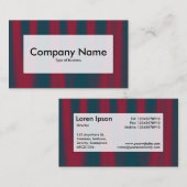 Centre Label v3 - Drapery 02 Visitenkarte (Vorne/Hinten)