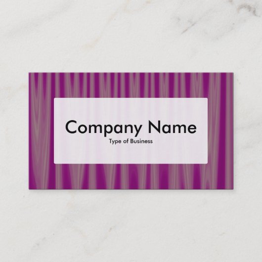 Centre Label v3 - Drapery 06 Visitenkarte (Vorderseite)