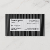 Centre Label v3 - Drapery 07 Visitenkarte (Rückseite)